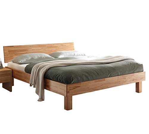 Hasena Trento Bett Forti 25 Kernbuche mit Kopfteil 90x200