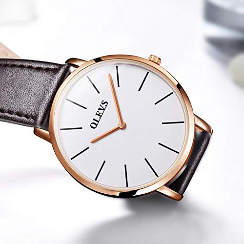 Image of OLEVS Men's Watches Analog Quartz Chronograph Dress Watch Multifunctional Stainsteel Steel Waterproof Classic Original Watch for Man