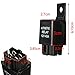 ESUPPORT 12V 40A Car Automotive Van Boat Truck 4 Pins SPST Alarm Relay Air Heavy Pack of 5