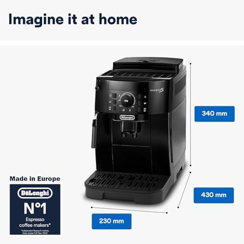 De'Longhi Magnifica S dimensions