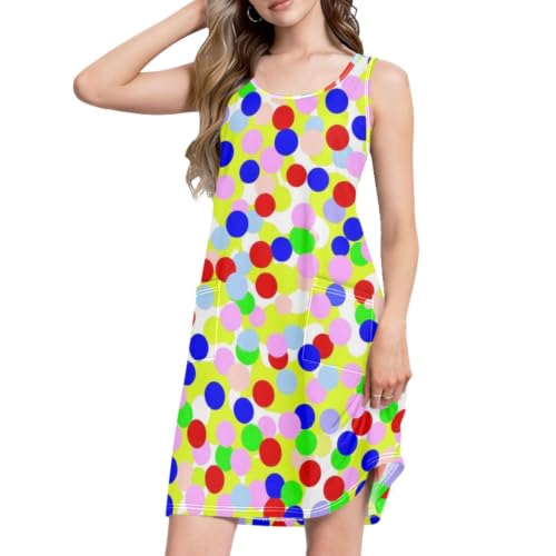Robe d'été pour femmes avec poches latérales pour ne plus s'encombrer de sac