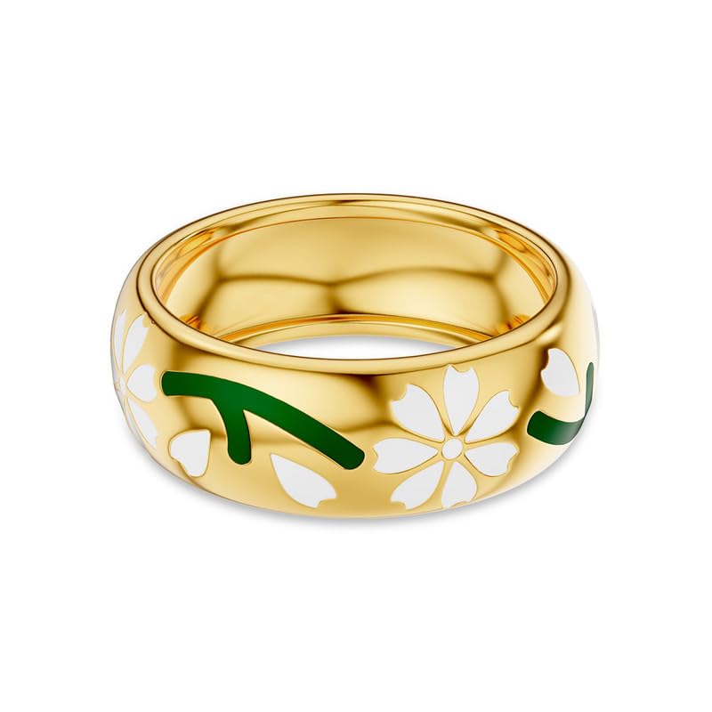 Image of KISNA 14KT Florencea Yellow Gold Band For Women | S18