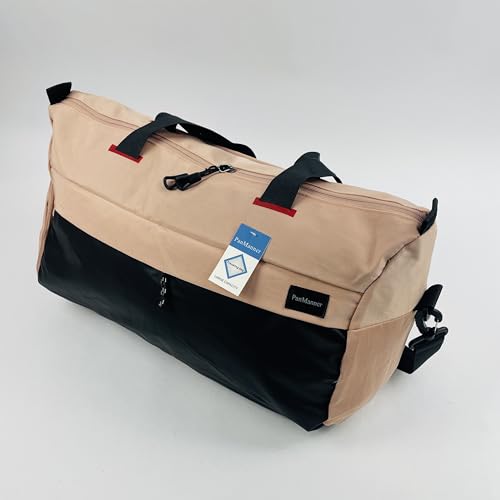 Waterproof Travelling Bags, with Adjustable Shoulder Straps, Pink with Black3