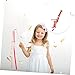 FELTECHELECTR 1set Ribbon Fairy Wands for Party Supplies Wedding Birthday Shower and Themed Events Lightweight and Ribbon Material Comfortable for All Ages