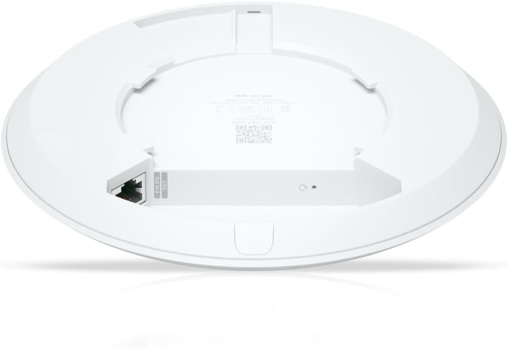 Ubiquiti U7 Lite Dual Band Wi-Fi 7 IEEE 802.11n/ac/ax/be/v/r/k 4.30 Gbit/s Wireless Access Point