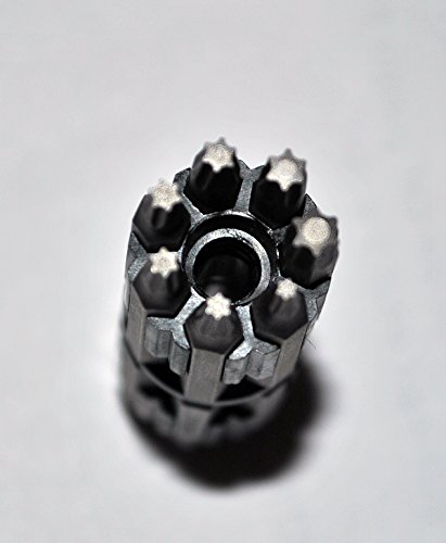 Wiha 75093 16 Piece System 4 ESD Slotted, Phillips and Torx Micro Bit Set