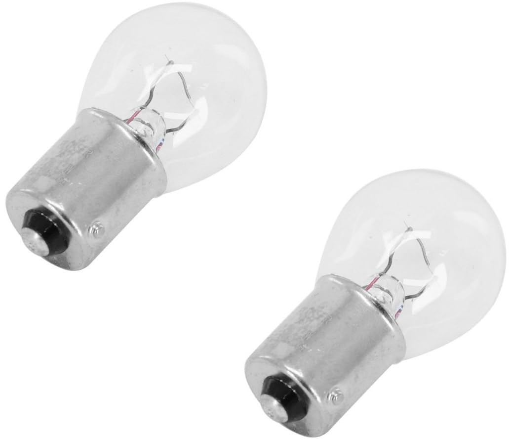 Lot De 2 Ampoules BA15S 12V 15W Transparentes – Feu Position/Clignotant Universel