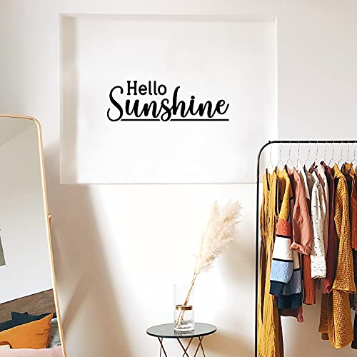 Vinilo decorativo para pared Hello Sunshine 9" x 27" miniatura 2