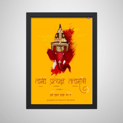 Image of A4 Size Black Wall Photo Frame Design 10