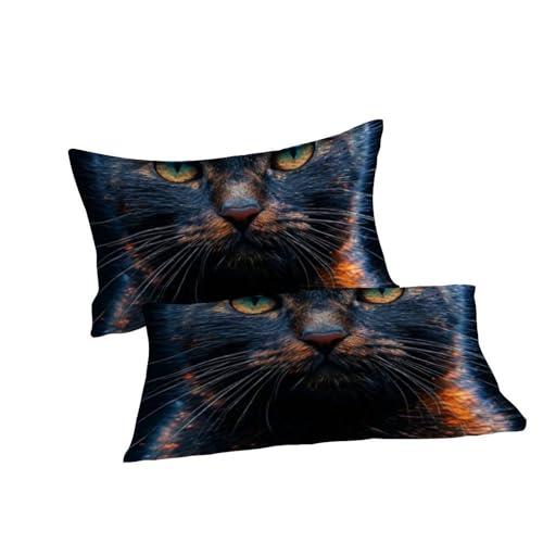 Housse de couette 200x200cm animaux lit double microfine imprimé 3D - 7