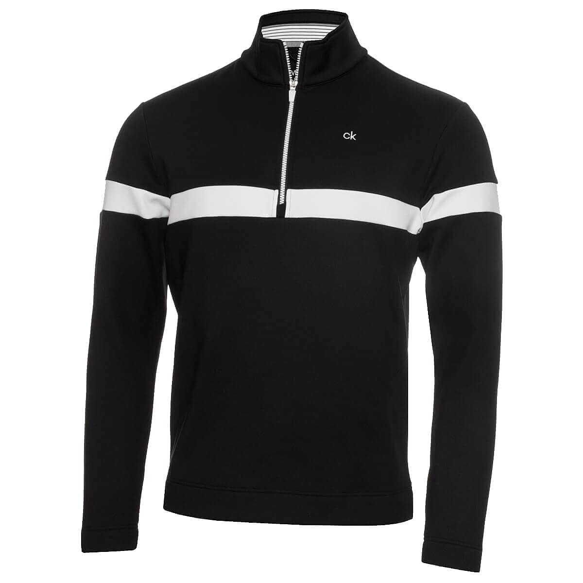 Calvin Klein Mens 2025 Scale CK Insul-Lite 1/2 Zip Golf Sweater