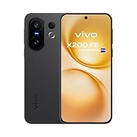 vivo X200FE 5G,Cameraphone ZEISS Teleobiettivo 50MP,Smartphone ZEISS 6.31" Master Color Display,12+12GB RAM,512GB ROM,Dimensity 9300 plus,IP68+IP69,6500mAh,90W FlashCharge,NFC, Black Luxe