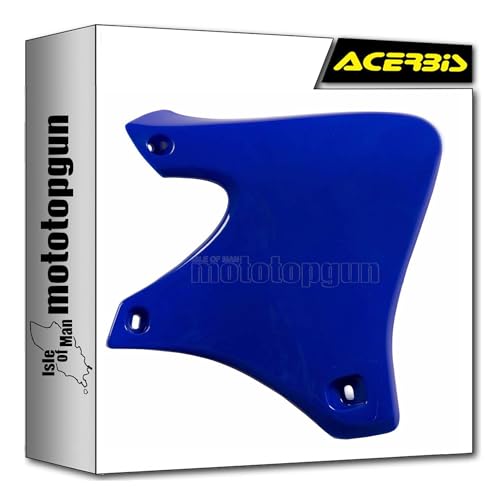 Radiator scoops bleu pour réparer les ouïes de Yamaha YZF 426 2000 2002