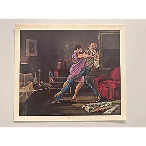 Ernie Barnes Annniversary print 18.5 x 22 in. Cover