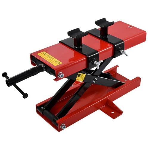 500KG Crane Jack Motorcycle Repair Station Scissor Lift Workshop Lifting Tool