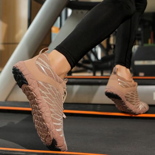 Hiking Barefoot Shoes Womens Men Footwear, Pro-Healthy & Non-Slip Wide Toe Comfortable Water Shoes for Women, Lightweight Hike Running Walking Shoe Daily Wear Athletic Sneakers Unisex3