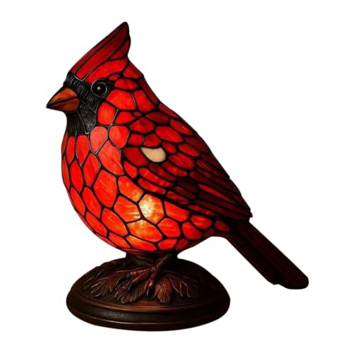 Lampe De Table Bird - Lampe De Chevet Sans Fil | Touchez La Veilleuse D’oiseau | Nouveauté Sans Fil Fonctionnant Sur Batterie – Nature Animal Night | Pour...