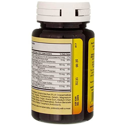 Nature's Blend Multiple Vitamin With Minerals No Iron 100 Tabs #TOP3