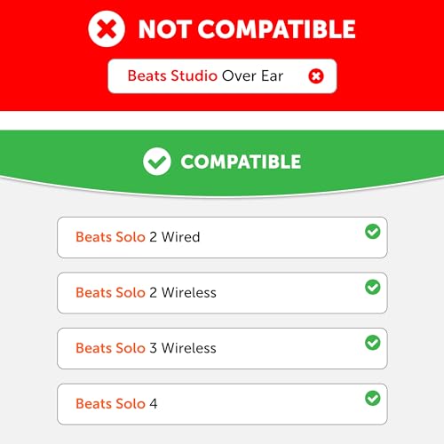 Image of WC SweatZ Solo - Patented Earpad Sweat Covers for Beats Solo 4, Solo 3 & Solo 2, Made by Wicked Cushions | Sweatproof & Machine Washable | Cloud Pink