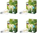 Philips A19 Ultra Efficient Clear Dimmable LED Light Bulbs - Flicker-Free 60w Light Bulbs with EyeComfort Technology - Soft White 2700K - 800 Lumen - E26 Base - 8 Pack