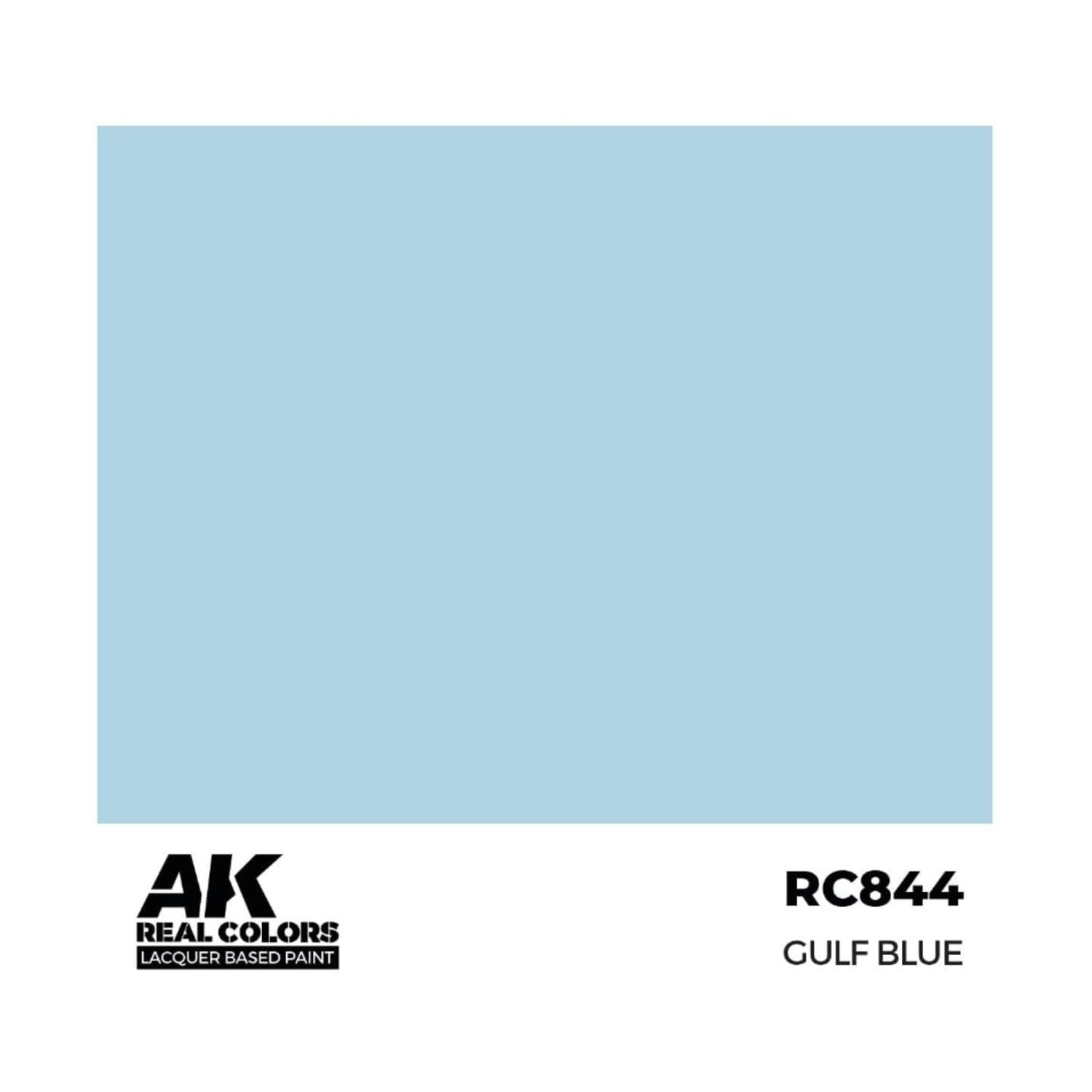 Ak Interactive Blue Ak Real Colors Rc844 Gulf (17Ml)