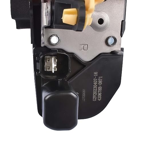 Image of 931-750 Door Lock Latch Actuator Replacement for 2011-2014 Dodge Challenger Front Passenger Right Side 68064402AB 68064402AD 68064402AE