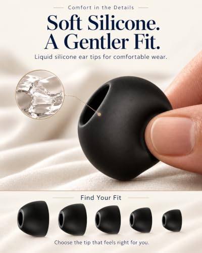 Sleep Earbuds for Side Sleepers, Small Invisible Ear Plugs for Sleeping | Ultra Comfortable Ear Buds for Sleeping & Snoring, Noise Cancelling Sleep Pods & Ear Plugs for Night & Bedtime - image 4