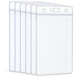 Soporte vertical: mide 9 L x 6,5 W (cm) de tamaño interior. Tamaño adecuado para guardar hasta 3 tarjetas del tamaño de una tarjeta de crédito, como tarjeta de proximidad, tarjeta de identificación, licencia de conducir, pase escolar, tarjeta RFID, tarjeta Clipper, etc.