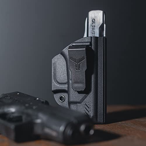 Ace Case IWB Tuckable Holster For SIG 938 - USA Made, Ambidextrous, Leather/Suede