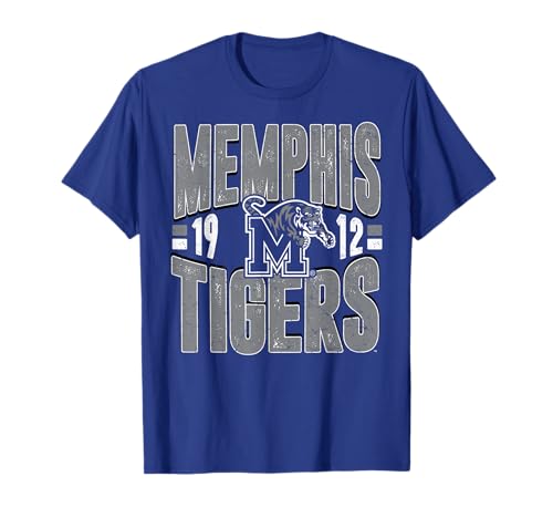 Memphis Tigers Vintage 90's Retro Royal Officially Licensed T-Shirt