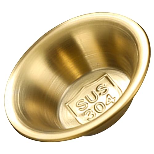 BRIGHTFUFU Stainless Steel Mini Tart Baking Egg Tart Pans for Home Bakery and Restaurant Use Lightweight Heat Reusable Baking Supply for Desserts and Puddings