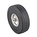 Mavaol 1 Pack Utility Tire, Flat Proof, Shock, Maintenance, Anti Skid Tread, 50kg Capacity, for Hand Trucks, Tool Carts, Garden Trolleys