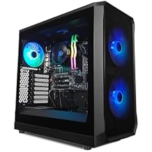 XOTICPC Focus Optimal Gaming Desktop, AMD Ryzen 5 5600GT 3.6GHz 4.6GHz Turbo Boost, 16GB DDR4 RAM, 500GB NVMe SSD, 750W Gold PSU, Windows 11 Home