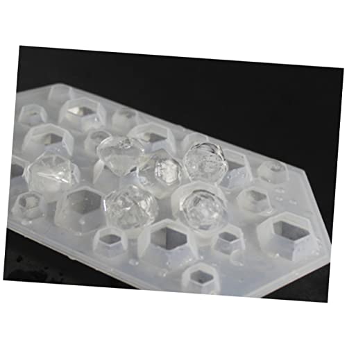 Molde de silicona para cubitos de hielo transparente miniatura 2