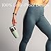 Promixx Pursuit Stainless Steel Shaker Bottle - 760ml Lightweight Metal Protein Mixer with Snap-Fit Agitator for Smooth Shakes - Leak-Proof Odor-Resistant Gym Shaker Cup for Fitness - Seagrass Green