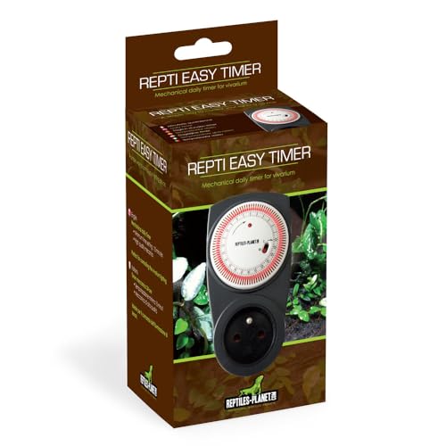Reptiles Planet Mechanical Timer for Terrarium Lighting Repti Easy Timer