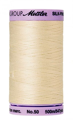 Hilo de algodón mercerizado Mettler Silk-Finish 547 yd miniatura 1
