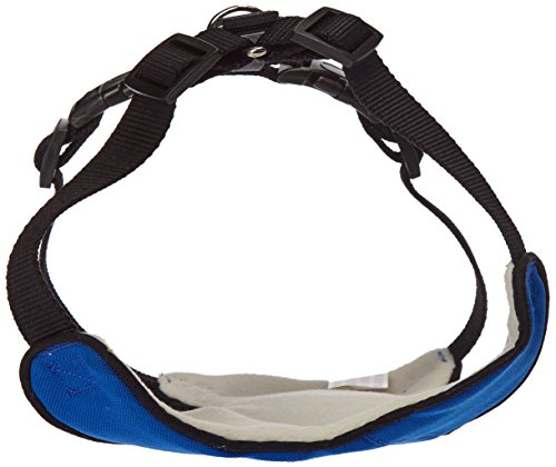 Guardian Gear Nylon Lift & Lead 4-In-1 Dog Harness, Medium, Blue #TOP1