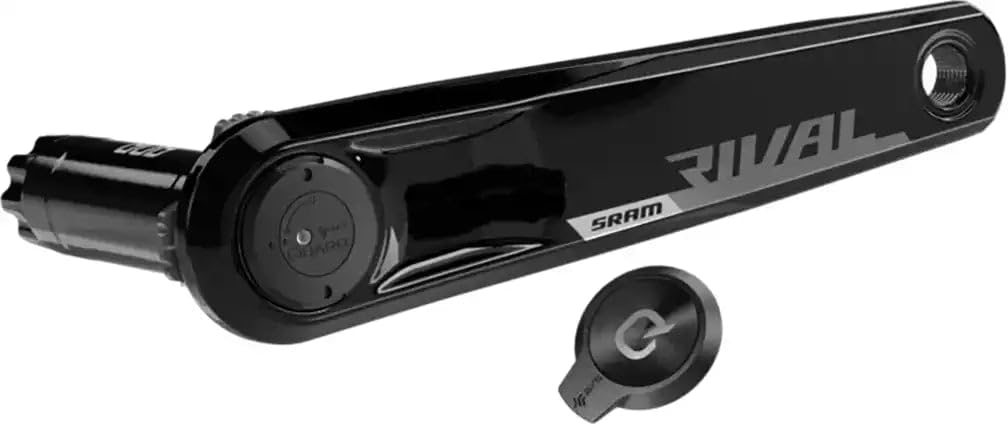 SRAM pedivella quarq rival strada alluminio 175mm sinistra dub nero