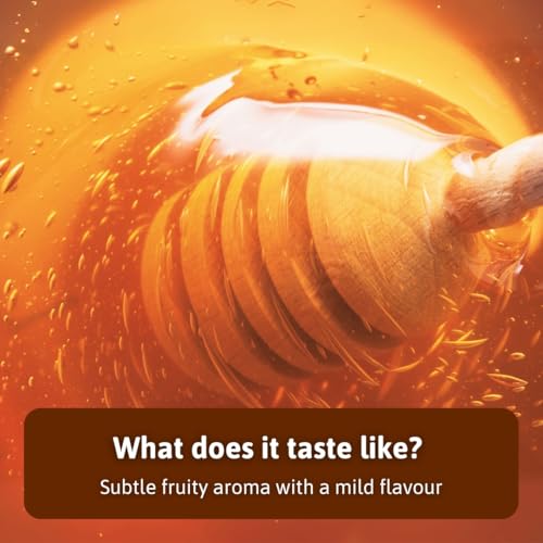Image of Honey and Spice Wild Berry Honey (500g, Pack of 2) | Popularly known as Sidr or Jujube honey | 100% Organic | Raw and Unprocessed | No Added sugar | From the nectar of the Jujube plant | No Added Preservatives | Unblended and Unpasteurized | Natural and Original
