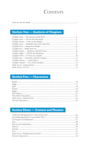 Lord Of The Flies Workbook Inc Answers - Image 3