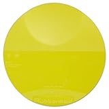 Rubbermaid Commercial Plastic Food Storage Container Lid, Round, Yellow 4 Quart