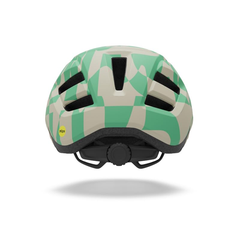 Giro - Fixture Mips II Cascos - Adulto Unisex - Equipo de protección, Casco de bicicleta, Casco de recreo, Casco de ciclismo recreativo, Gris mate / Verde , UA