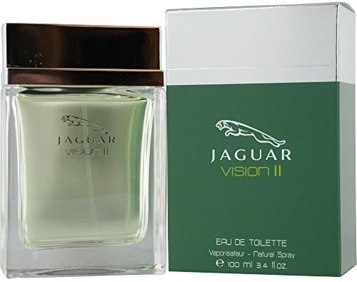 Jaguar Vision II Eau De Toilette Spray for Men, 3.4 Ounce