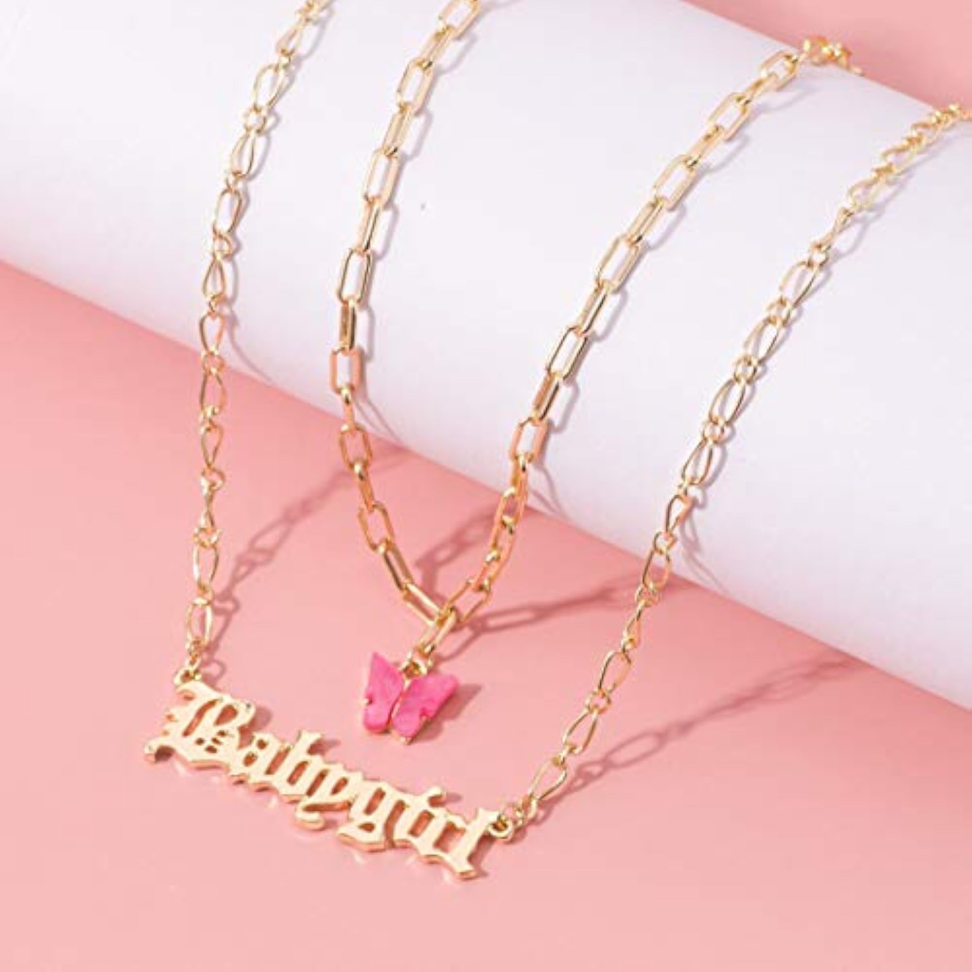 Romantic Heart Layered Brilliant Necklace For Her