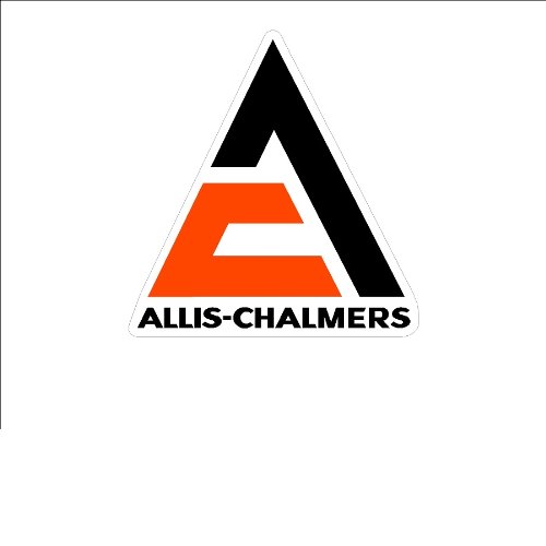Signs by Woody#19a Small Allis-Chalmers Window Decal