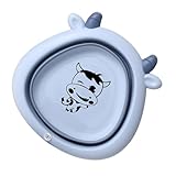 Beatifufu Lavabo Plegable Para Ñiño Diseño De Dibujos Animados, Práctico y Compacto Para Uso Infantil
