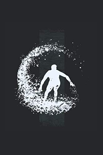 Surfer: 6“x 9“ Notizbuch Dotgrid 120 Seiten