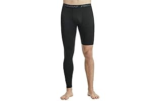 Men's 1/2 Single Leg Compression Pants for Enhanced Performance on the Court