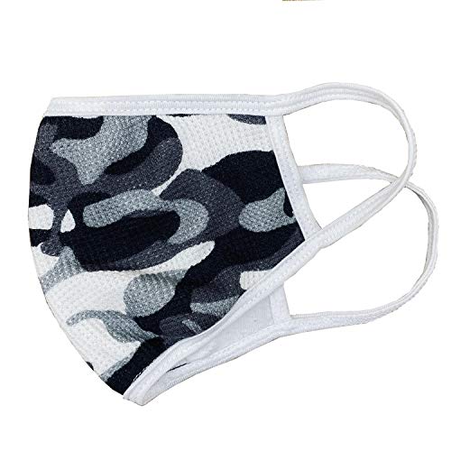 Revol 3 Pack Face Mask Unisex Men Women Kids (Camo Adult Unisex)